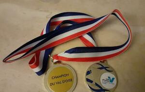 Championnats du Val d'Oise en salle à Eaubonne l'ACSAM 4 sur 4