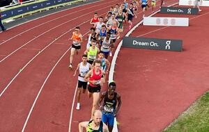 Thibault sur le 5000 mètres 13'57 