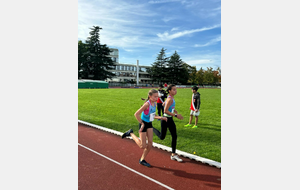 Pauline et lou au 1000 mètres