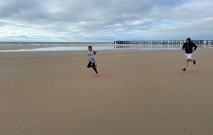 Pauline fait la séance de mardi sur la plage de Saint Jean de Mont !