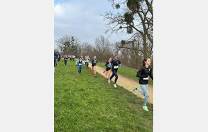 Course benjamines Lou, Pauline, Victoire, Chloé