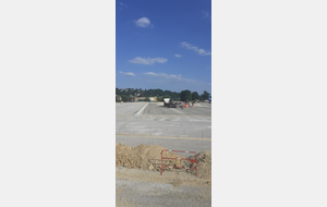 Evolution travaux du stade mardi 17 juin 2025