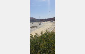 Evolution travaux du stade samedi 21 juin 2025