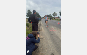 L'attaque de Thibault après le 3ième kilomètres