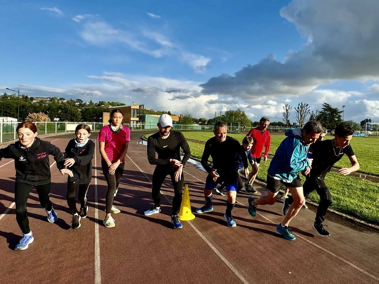 Vacances de la Toussaint entraînement demi-fond, attention pas d'entrainement le jeudi 31 octobre