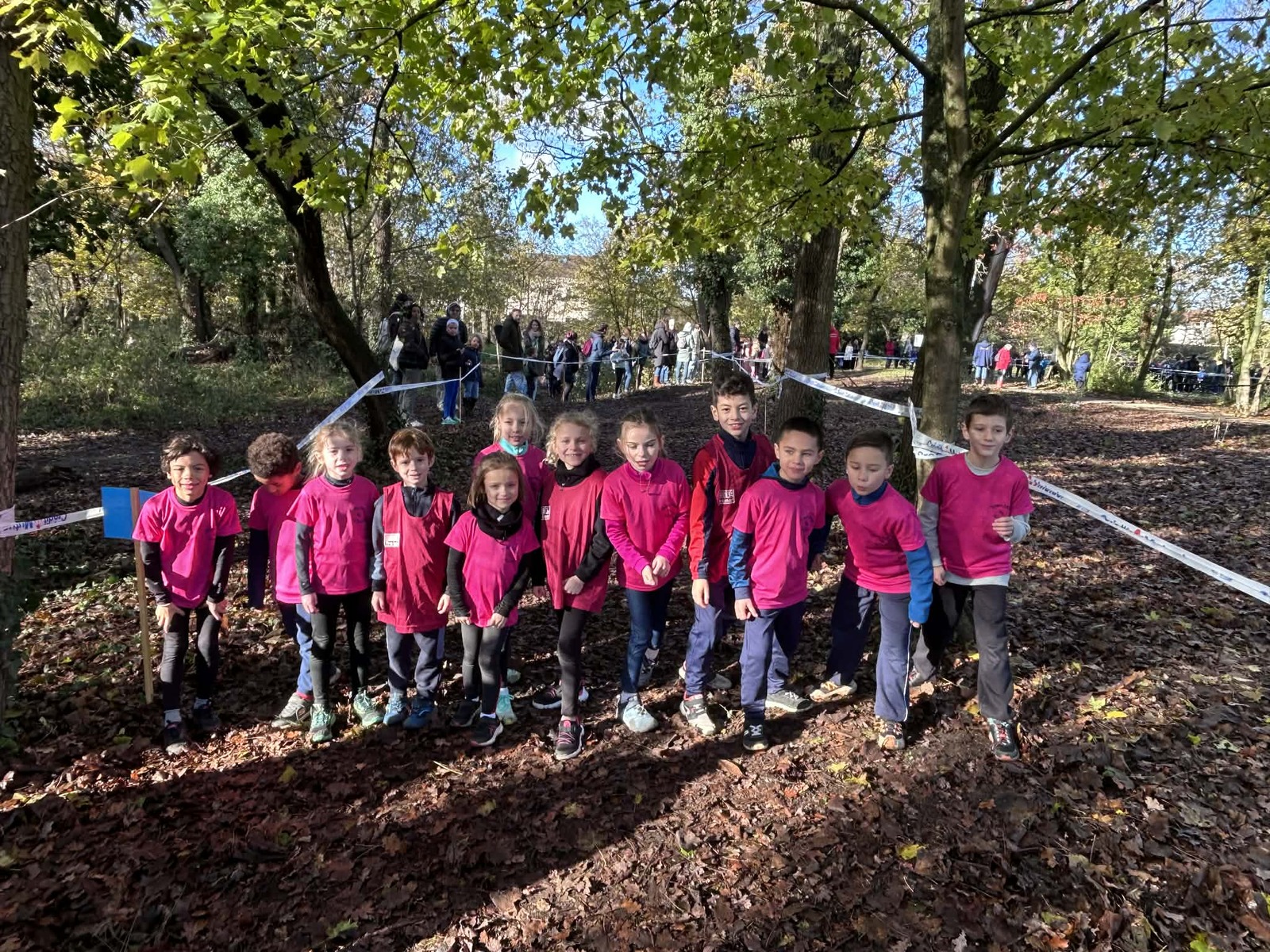 EA et Poussins cross-country