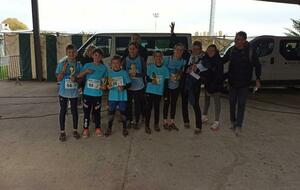 Kid cross à Saint Brice sous Forêt pour l'Ecole athlé/ poussins/ benjamins/minimes. Attention pas d'entraînement le soir au stade férié !