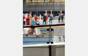  Record du Val d'Oise pour le Coach aux Championnats IDF en salle de Marche senior (EAUBONNE)