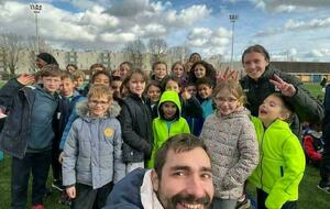 Compétition école athlé & poussins sur le stade  d'Ermont