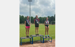  Ava médaille de bronze aux régionaux de marche athlétique à Noisy le Grand