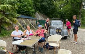 Marche nordique sortie de fin d'année Chantilly