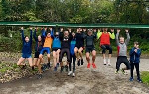 Regroupement demi-fond prépa cross au château de la chasse 