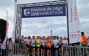 Semi-marathon International  de Liège Etienne Libessart premier junior 