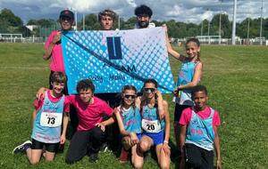 Equipe athlé nos benjamins (es) 6ième aux LIFA à Longjumeau (91)