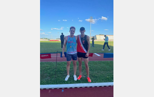 Théo MARTIN MOREAU champion du Val d'Oise du 3000 steeple