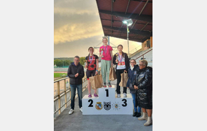Chloé Maskowski premère minime à la nocturne de Franconville
