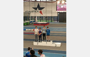 Résultats championnats départementaux minimes pentathlon en salle