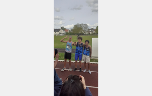 Résultats championnats épreuves combinées Benjamins &amp; minimes à Beaumont sur Oise