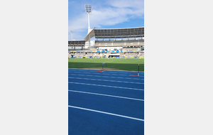 Cali Bareme Broustaud aux championants de France jeunes à Charlety