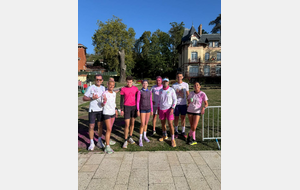 Présence de quelques athlètes de l'ACSAM à la Run Color Andilly