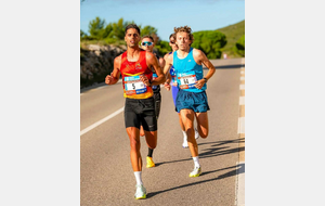 Thibault Placzek 11ième et 5ième Français la grande course de Marseille Cassis