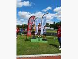 Hugo sur la 3ième marche du podium chez les benjamins