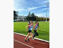 Pauline et Lou au 1000 mètres