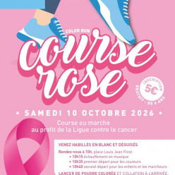 Course rose-Color Run Andilly samedi 10 oct 2026 de 10h à 2h