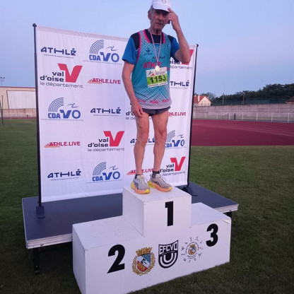 Meeting et championnats du Val d'Oise 5000 mètres Franconville