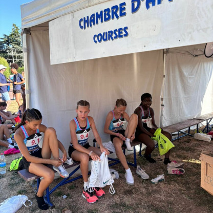 Championnats de France Dreux pointes d'Or & relais minimes