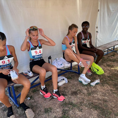 Championnats de France Dreux pointes d'Or & relais minimes