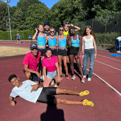 Championnats de France Dreux pointes d'Or & relais minimes
